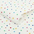 thumbnail image 3 of Joules Lynx Multi Spot White and Rainbow Wallpaper, 3 of 4