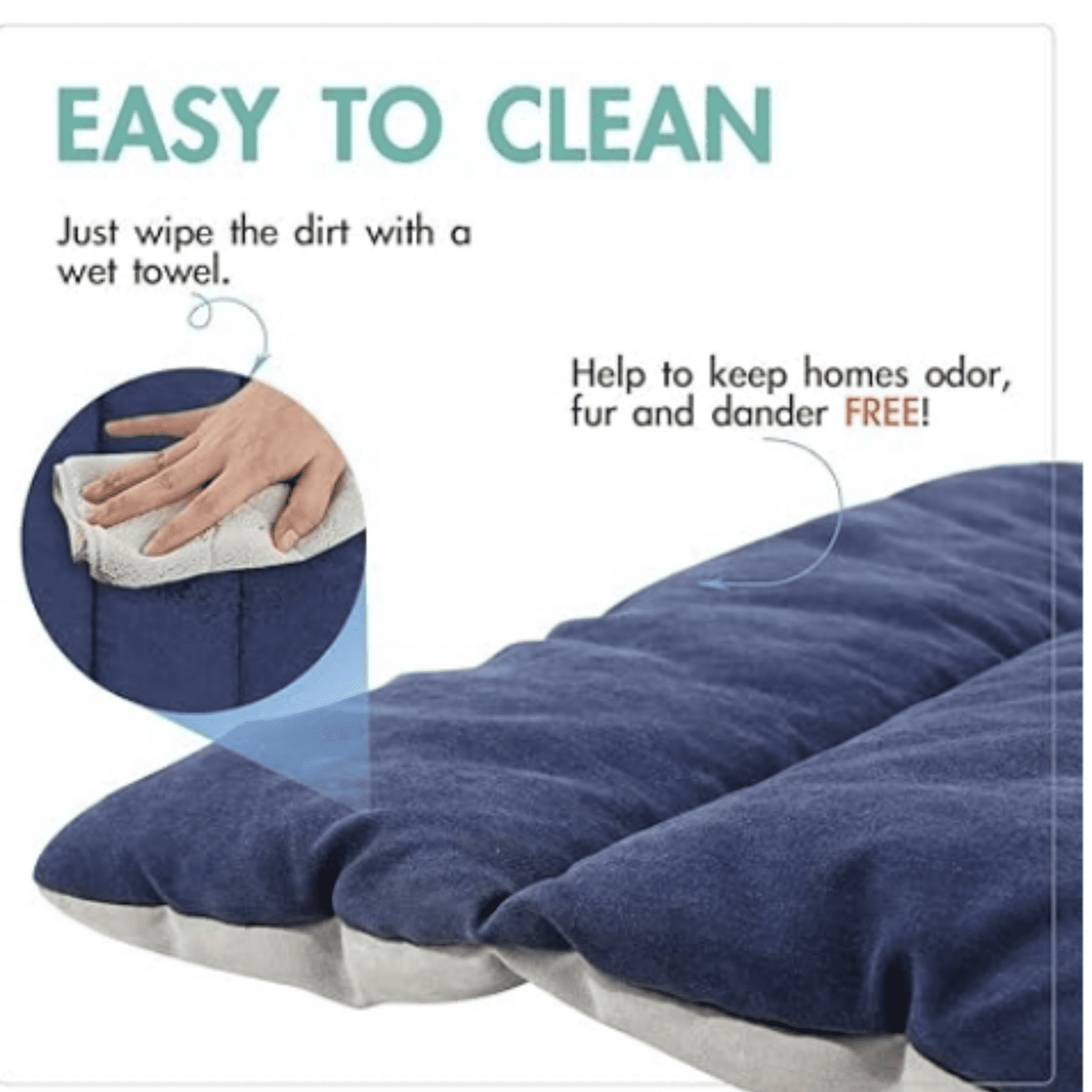Outdoor Dog Bed, Waterproof, Washable, Large Size, Durable, Water Resistant, Portable and Camping Travel Pet Mat