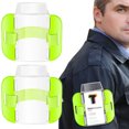 thumbnail image 2 of Qarigey Paquete de 2 bandas elásticas para el brazo, soporte para tarjeta de crédito, funda de almacenamiento Vertical portátil, funda Carteras, 2 of 6
