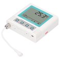 thumbnail image 1 of Temperature Sensor, Storage Function Accurate Buzzer Temperature Data Logger USB Cable Connection LCD Display  For Family Housing For Library, 1 of 8