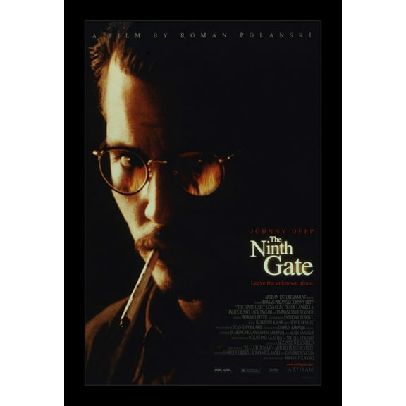 THE NINTH GATE - 11x17 Framed Movie Poster