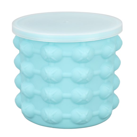 Cubo para hacer hielo de silicona NikouMX Grande y redondo