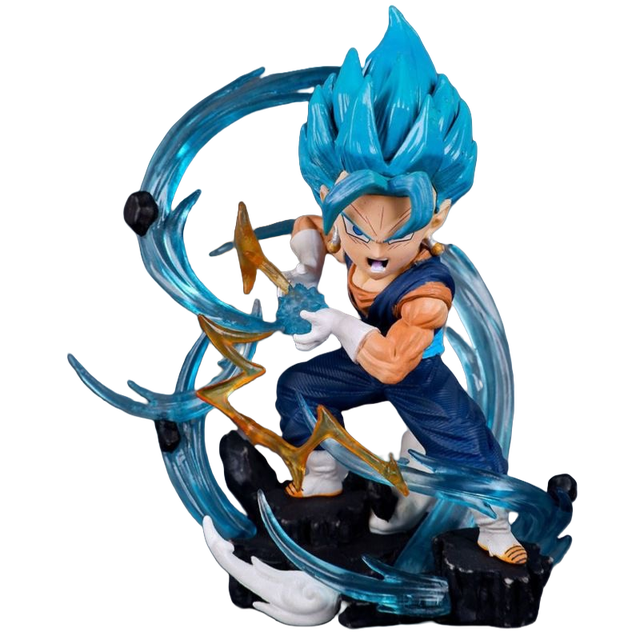 Figura de acción Sanmu Dragon Ball Vegetto Fight PVC para mayores de 14 años