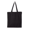 thumbnail image 3 of OAD - Promotional Shopper Tote - OAD100 - Black - Size: One Size, 3 of 5