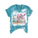 thumbnail image 1 of Guardurnaity Camiseta básica de primera calidad para mujer, camiseta de manga corta con cuello en V de algodón suave, camiseta de manga corta para Prendas para la parte del cuerpo azul 4XL, 1 of 6