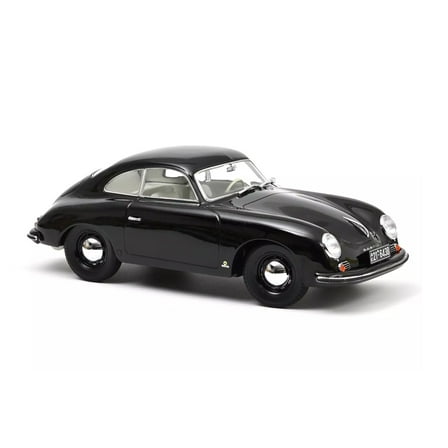 1954 Porsche 356 Coupe, Black - Norev 187451 - 1/18 Scale Diecast Model Car