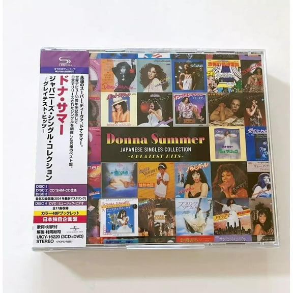 Donna Summer - Japanese Singles Collection - Greatest Hits - 3xSHM   DVD - Music & Performance - CD