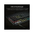 thumbnail image 4 of ASUS Mechanical PC Gaming Keyboard for PC - TUF K3 | Programmable Onboard Memory | Dedicated Media Controls, Aura Sync RGB Lighting | Detachable Magnetic Wrist Rest | Highly Durable | Black, 4 of 5