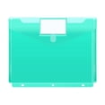 thumbnail image 2 of Leodye 1PCS 3 Hole A4 Document Pouch Label Sticker office School Home Clear Window A4 Paper File Organizer Pouch for Document Classification -12.2*9.65IN, 2 of 5