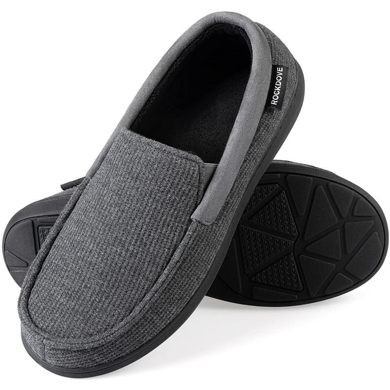 RockDove Men s Removable Insole Slippers with SILVADUR Anti Odor