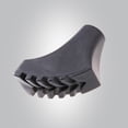 thumbnail image 1 of OULII 1Set Walking Stick Rubber Tip TPR Round Black for People Using Walking Sticks 2.2x2x1.2in, 1 of 4