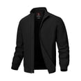 thumbnail image 1 of Chaqueta TBMPOY Lightbreaker Bomber para hombre, color negro, 1 of 7