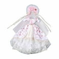 thumbnail image 3 of Ropa de moda para muñeca de simulación, vestido de estilo retro para muñeca de 24 pulgadas, tela suave, vestido hecho a mano para muñeca de niña de 60 Estilo B, 3 of 8