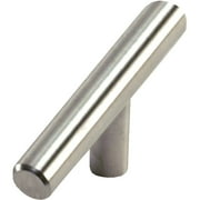 1PK Laurey Melrose 2 In. Stainless Steel Cabinet Knob