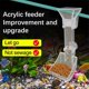 thumbnail image 2 of Aquarium Transparent Feeding Tube Set Acrylic Aquarium Feeder Shrimp Feeder Feeding Container Accessories Tools, 2 of 5