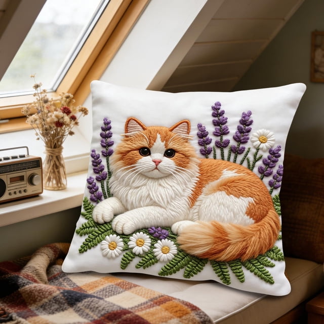 Funda de almohada de pelusa corta de 18 pulgadas con efecto tridimensional, bonita funda de almohada decorativa bordada para sofá, dormitorio, sala de estar, decoración del hogar, funda de almohada de