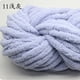 thumbnail image 1 of Nvzi Hilo de chenilla súper suave y cálido de 250 g para manta de punto, hilo de lana grueso para hacer tú mismo, perfecto para cualquier tejido y crochet, gris claro, 1 of 4