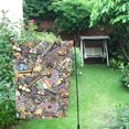 thumbnail image 1 of ABPHQTO India Collage Decor Garden Bandera 30x45 cm, 1 of 1