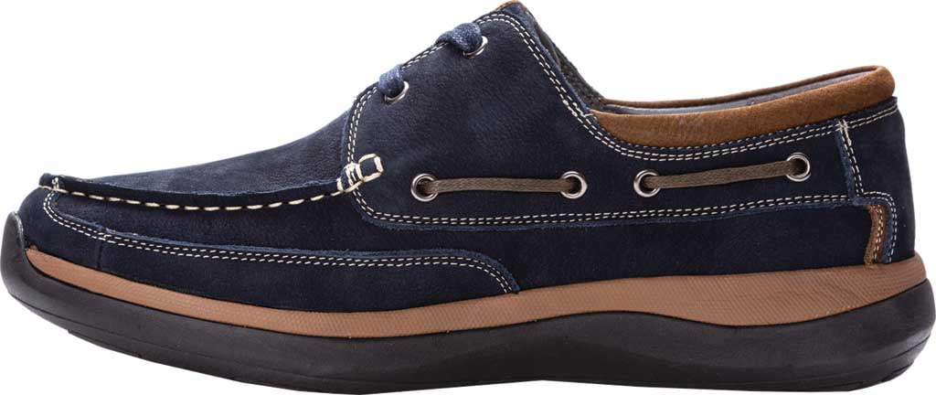 Men's Propet Pomeroy Boat Shoe Timber 