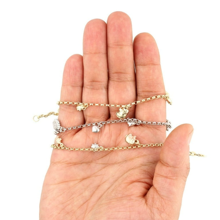 Lucky charm sale anklet