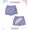 thumbnail image 3 of Disney Lilo and Stitch Girls Skort & T-Shirt Set, Summer Outfit, Skirt for Toddler & Little Kids, 2-Pieces (Purple, 5), 3 of 6