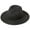 Black, variant on Wide Brim Straw Panama Hat Summer Beach Woven Sun Hats UPF Straw Hat for Women Men