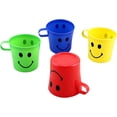 thumbnail image 7 of 8-Pack Colorful Plastic Smiley Face Cups – BPA-Free 8 oz Reusable Drinkware for Parties & Everyday Use – Dependable Industries, 7 of 7