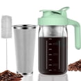 thumbnail image 1 of Cafetera fría JunvPic, tarro de cristal grueso de 950 ml, 1 of 6