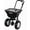 Black-80LB, variant on Wisykoke 80 LBS Push Broadcast Spreader, 12FT Spreading Width, 13" All-Terrain Wheels, Adjustable Flow Control, Heavy Duty Walk Behind Lawn Spreader for Fertilizer, Grass Seed, Ice Melt, Salt