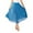 Lake Blue, variant on Kaerm Women Sheer Ballet Wrap Skirts Solid Color Flowy Skirts Lace-up Apron Dance Skirts Lake Blue One Size