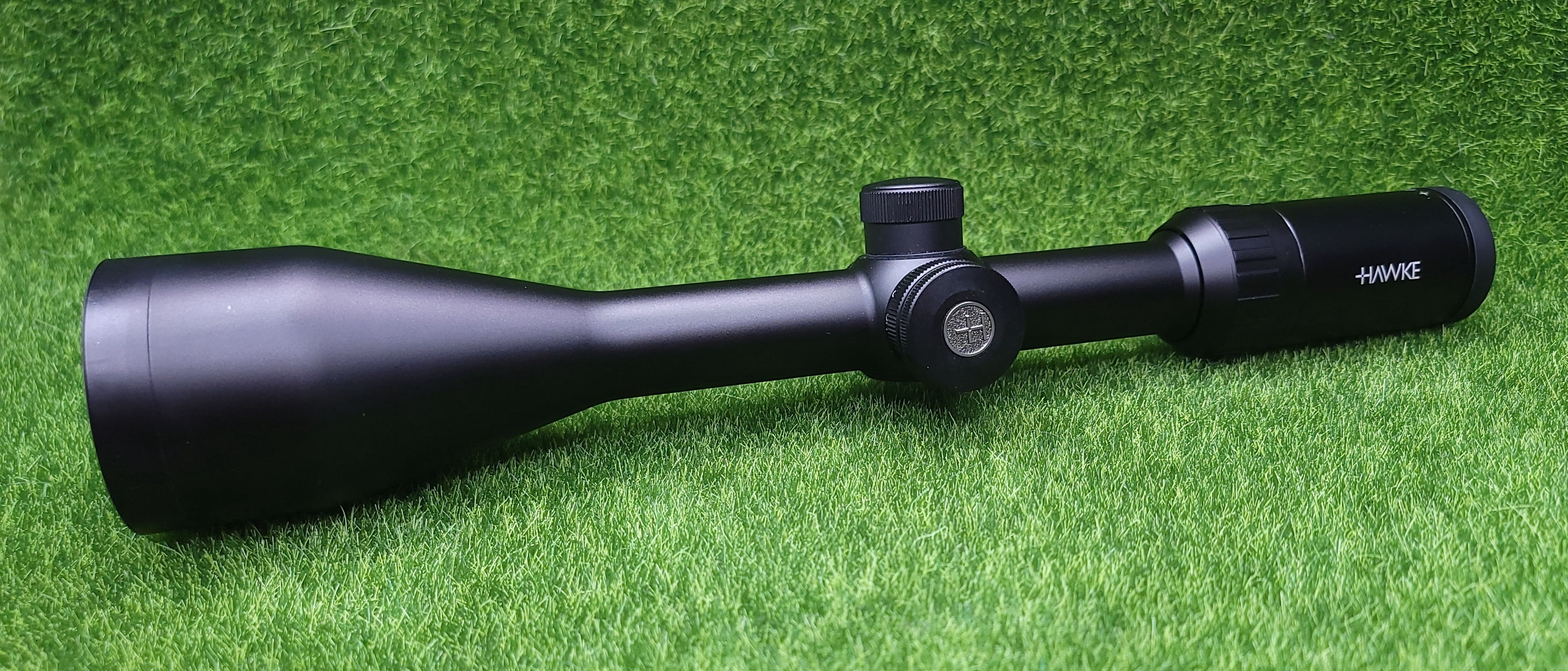 Hawke Sport Optics Vantage Rifle Scope, 4-12x50mm, 1in Tube, SFP, Mil Dot IR Reticle, Black