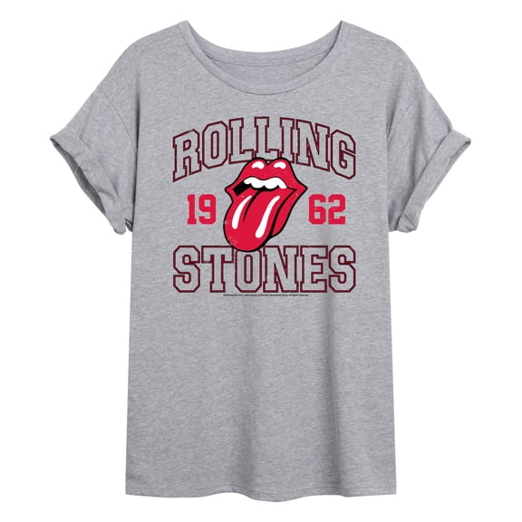 Rolling Stones - RS Jersey - Women's Oversized Graphic T-Shirt