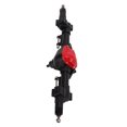 thumbnail image 3 of Juego de eje de portal trasero de coche RC de metal mecanizado CNC para piezas de coche trepador de control remoto Axial SCX10 1/10 negro, 3 of 10