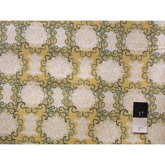 Free Spirit Design Loft  PWFS023 Chiffon Gilted Gold Fabric By Yard