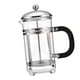 thumbnail image 4 of Cafetera de vidrio de 600 ml con filtro de acero inoxidable transparente, resistente al calor, de preparación rápida, para café y té., 4 of 12