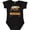 AB-Black, variant on Montana Vacation Bear Silhouette Boys or Girls Baby Bodysuit