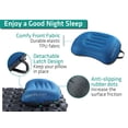 thumbnail image 3 of TREKOLOGY Almohada de viaje inflable ultraligera para acampar - ALUFT 2.0 Almohadas inflables comprimibles, compactas, cómodas y ergonómicas para soporte lumbar y de cuello mientras acampa, camina, ha, 3 of 5