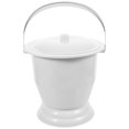 thumbnail image 1 of Dosaele Household Spittoon Toilet Portable Toilet Plastic Pot Plastic Chamber Pot Handheld Small Spittoon, 1 of 6