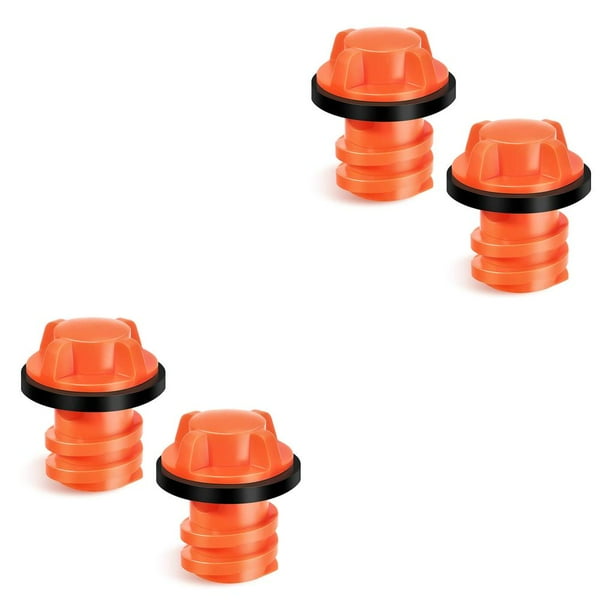 Tapones de Drenaje de Silicona Greeniant 2 Piezas para Caja Refrigerada de Pesca