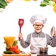 thumbnail image 4 of Juego de mini utensilios de cocina de 2 piezas: utensilios de cocina de silicona para cocinar antiadherentes, 4 of 5
