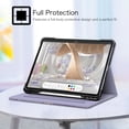 thumbnail image 4 of Fintie Folio Case w/ Pocket for iPad Pro 12.9 (2021/2020/2018) - Multi-Angle Smart Stand Cover w/Pencil Holder, Auto Sleep/Wake for iPad Pro 12.9" 5/4th/3rd Generation, 4 of 7