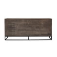 thumbnail image 4 of Nevada Rustic Oak Wood Sideboard In Dark Brown, 4 of 6