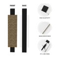 thumbnail image 2 of Wukai Leopard Print Adjustable Elastic Band Leather Pen Holder,Pencil Holder,Pen Sleeve Pouch for Notebooks,Planners,and Books, 2 of 6