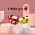 thumbnail image 6 of SHELLTON Pull Back Cars Toys, Turbo Tops Mini Gyro Car, Push Go Friction Powered Car, Preschool Gifts for Kids, Pink, 6 of 9
