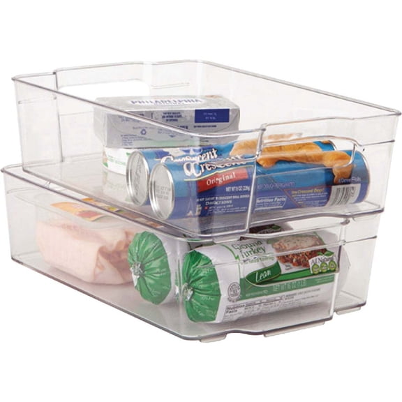 Dial 8.5 In. x 3.75 In. x 14.5 In. Stacking Refrigerator Organizer B671