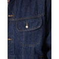 thumbnail image 3 of Chaqueta Wrangler de mezclilla sin forro para hombre Big & Tall 3XL Azul, 3 of 4