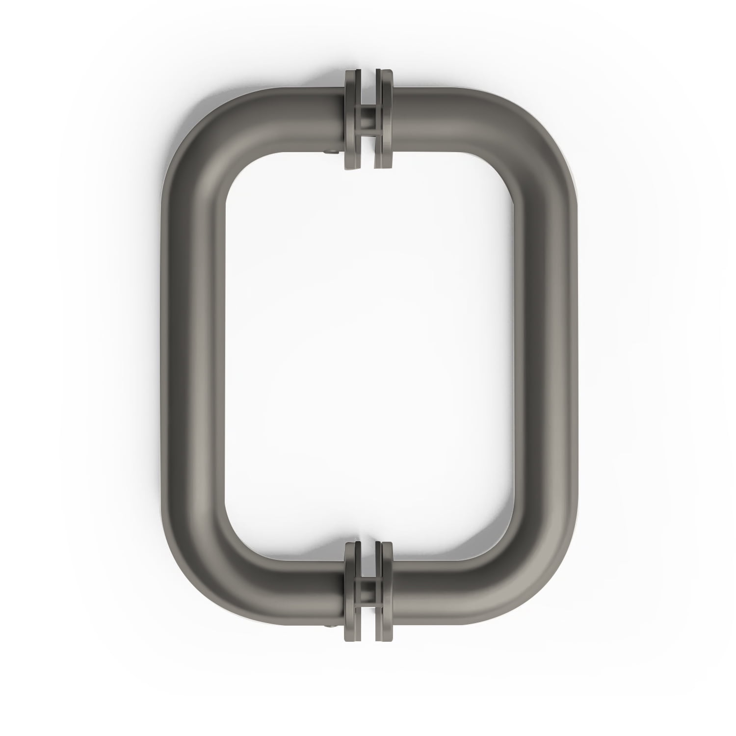 6'' Brushed Nickel Tubular Back-to-Back Pull Handle