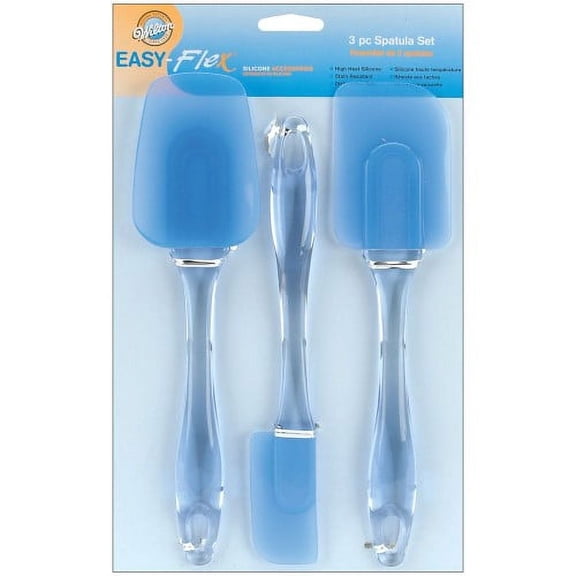 Wilton Easy-flex Silicone Spatula Set (Pack of 3)