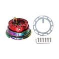 thumbnail image 2 of Adaptador de buje de liberación rápida para volante Universal Quick Release rojo kusrkot Rueda de liberación rápida, 2 of 8