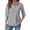 #01 Black 【Mix & Match Your Daily Essentials】, variant on Women's Striped Button Down 3/4 Sleeve Shirt Tops Blouses with Classic Collar for Casual Business Work Office Vacation Outfits Fashion Essential Gift for Women | Aestivo,Black L